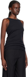 Teurn Studios Black Ella Tank Top