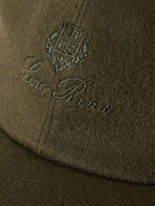 Loro Piana - Logo-Embroidered Storm System® Cashmere Baseball Cap - Green