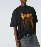 Balenciaga Printed cotton jersey T-shirt
