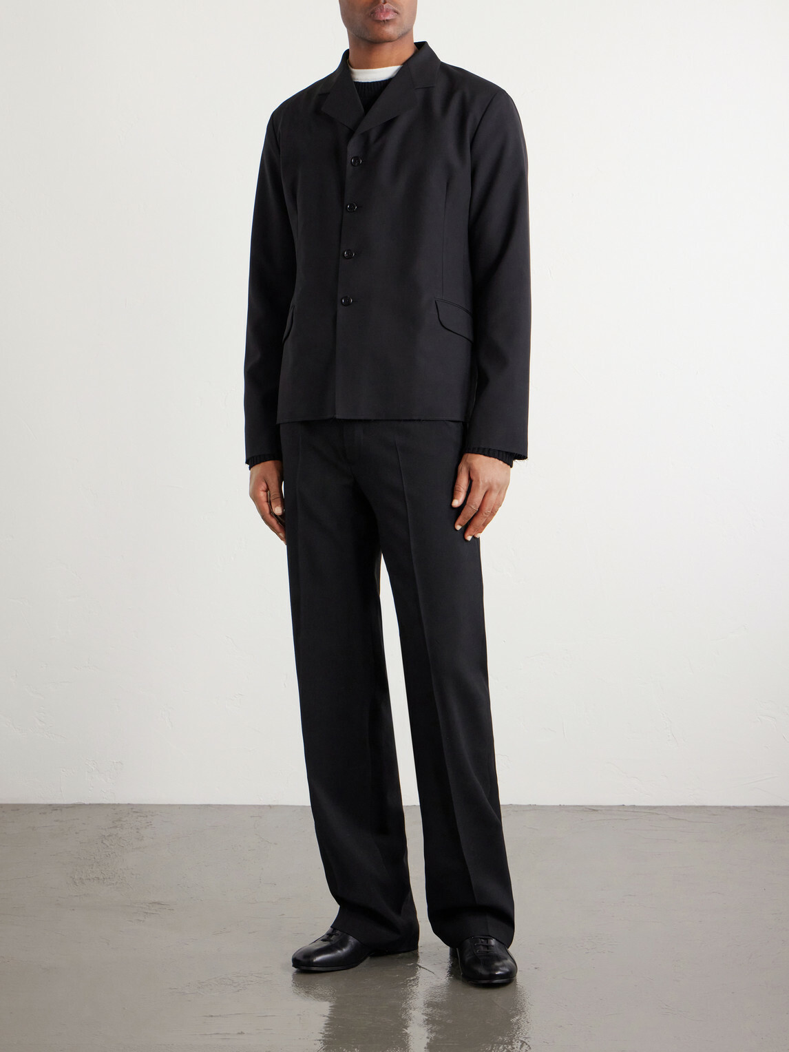 Jil Sander - Virgin Wool Jacket - Black