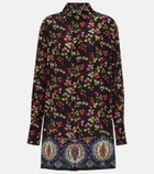 Etro Printed silk shirt
