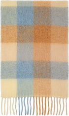 Holzweiler Blue & Brown Fresia Scarf