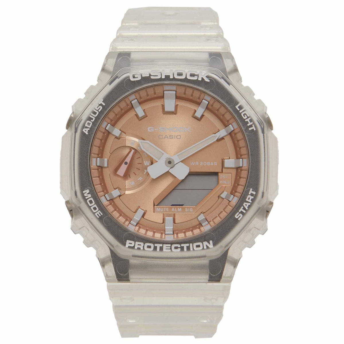 G-Shock GA-2100BM-7A5ER Watch in Silver 