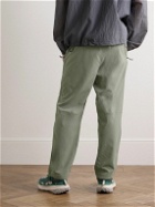 Nike - ACG Straight-Leg Logo-Embroidered Belted Stretch-Shell Trousers - Green