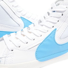 Nike Men's Blazer Mid '77 Jumbo Sneakers in White/Blue/Black/Orange