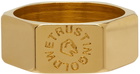 IN GOLD WE TRUST PARIS Little Nut Ring