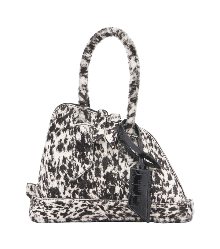 Photo: The Attico Sant Ambroeus Mini calf hair top-handle bag