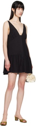 BEC + BRIDGE Black Franka Minidress