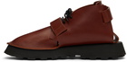 Jil Sander Brown Mid-Cut Desert Boots