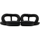 Alexander Wang Black Jenna Tubular Flat Thong Sandals