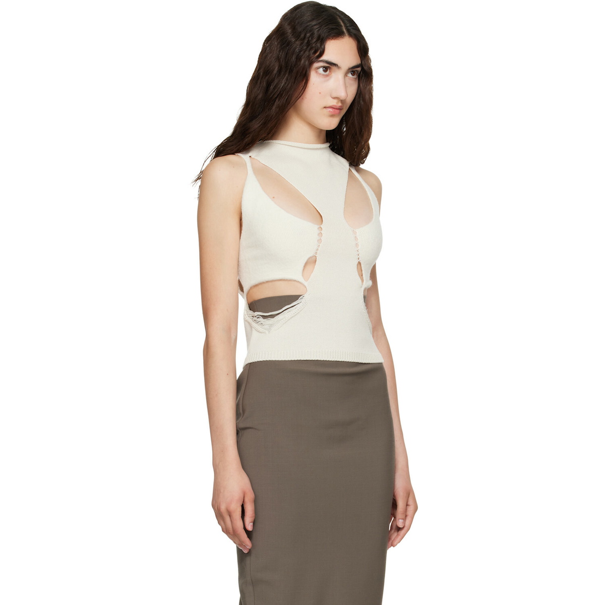Rick Owens Off-White Hollywood Tanja Top