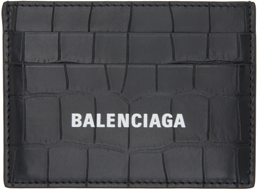 Balenciaga Black Cash Card Holder Balenciaga