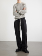 Rick Owens - Fisherman Virgin Wool Sweater - Gray