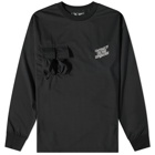 F/CE. Men's Long Sleeve Fast-Dry Utility T-Shirt in Black