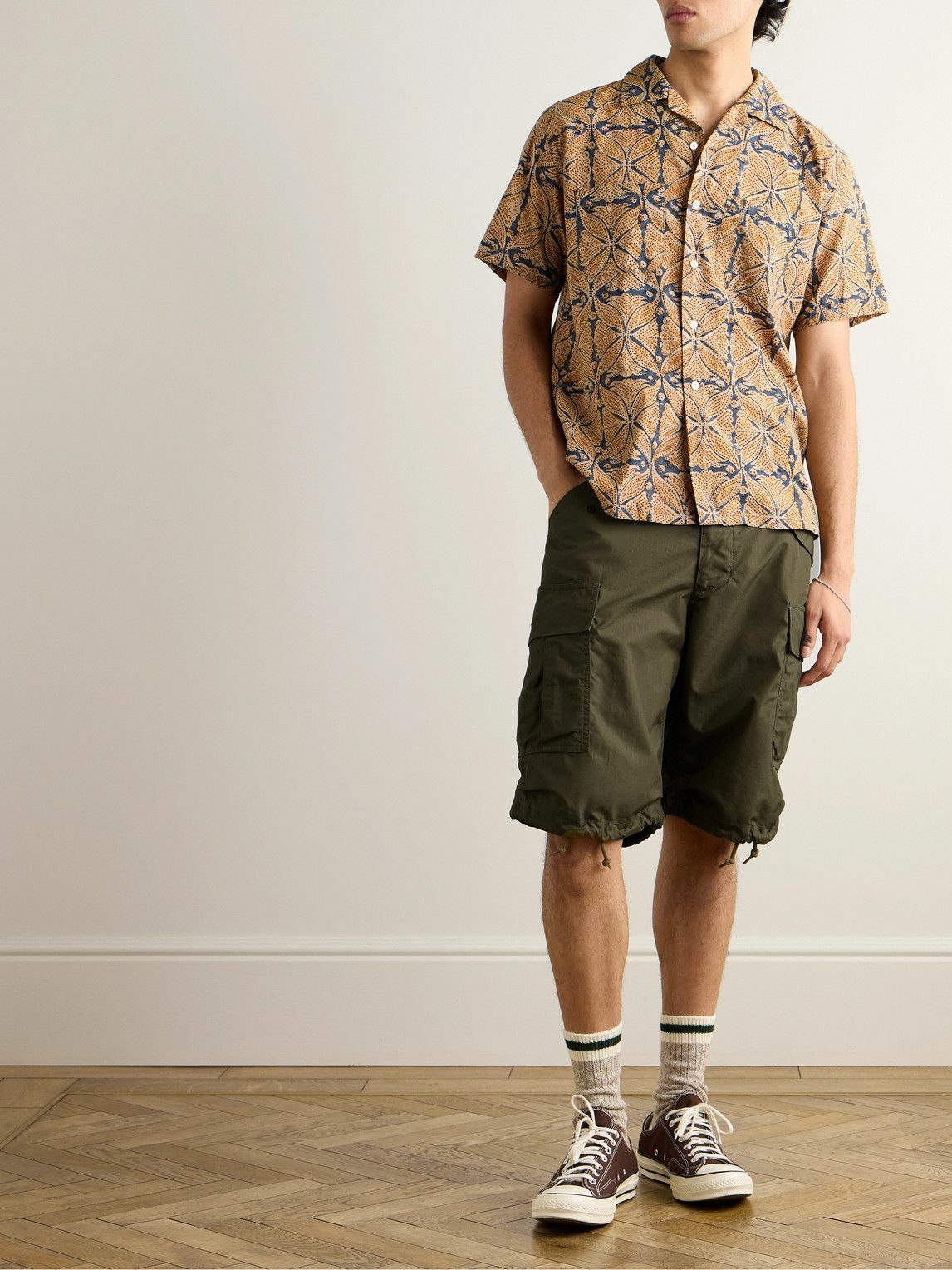 sage de cret × BEAMS PLUS Cargo Short sage de cret × BEAMS PLUSの別注ショートパンツが今年もやってきます