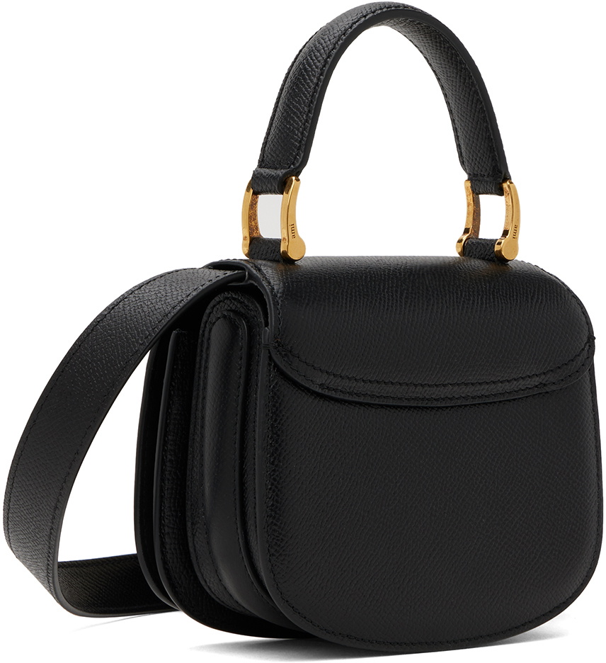 アミパリス　ナノバック AMI Paris Black Nano Paris Paris Bag AMI