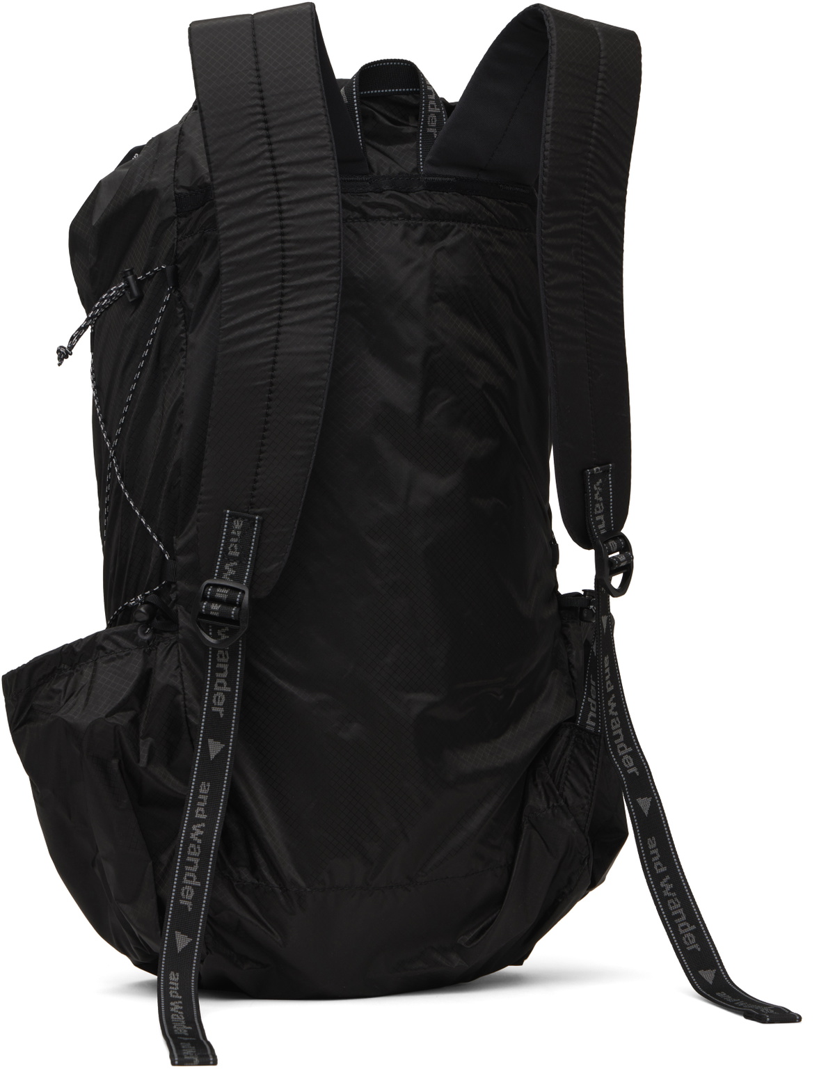 and wander Black Sil Daypack Backpack