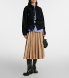 Sacai Layered denim jacket