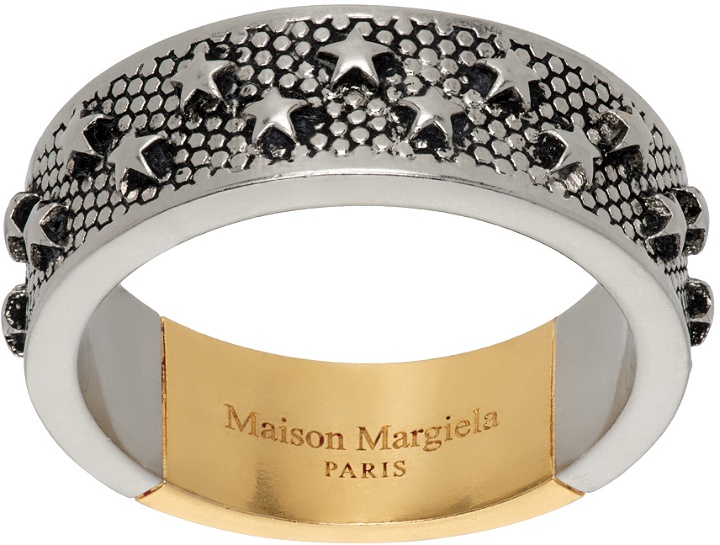 Photo: Maison Margiela Silver & Gold Star Ring