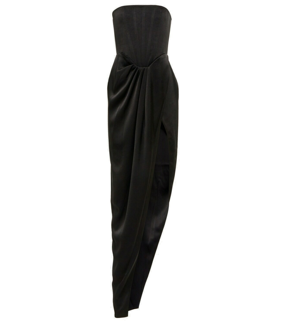 Alex Perry Ledger strapless satin gown Alex Perry