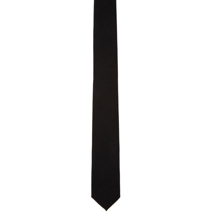 Photo: Neil Barrett Black Camo Skinny Tie
