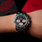 Duxot Accelero Rainbow Chronograph Black Dial Mens Watch DX-2064-99