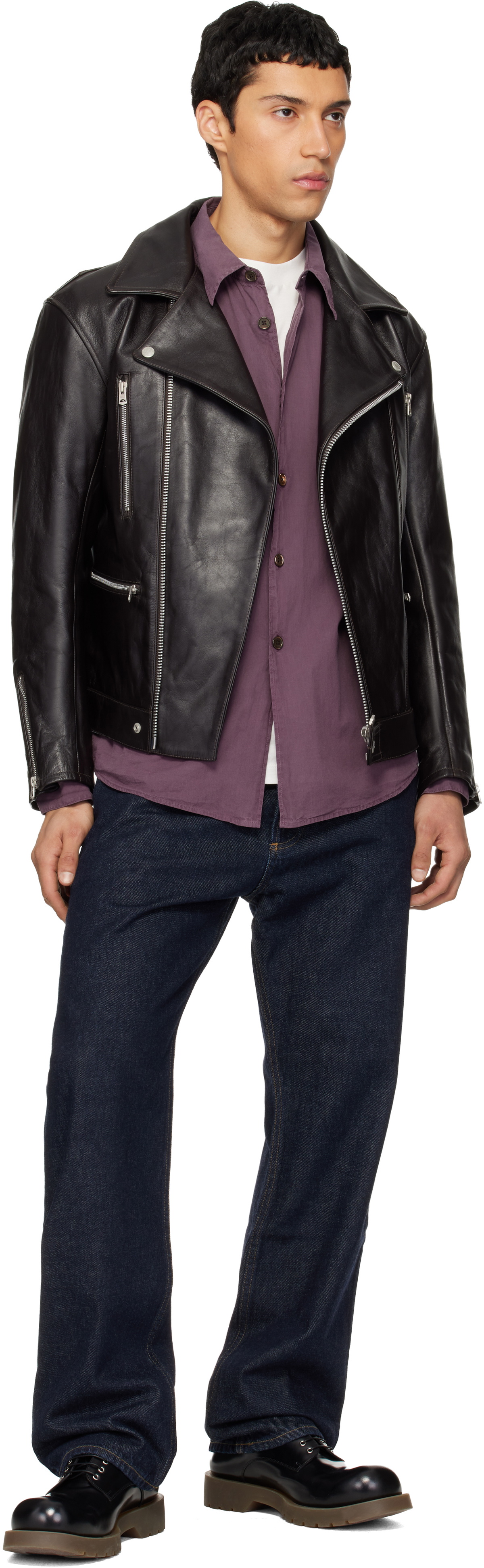 AGOLDE Navy Magnus Trouser Jeans