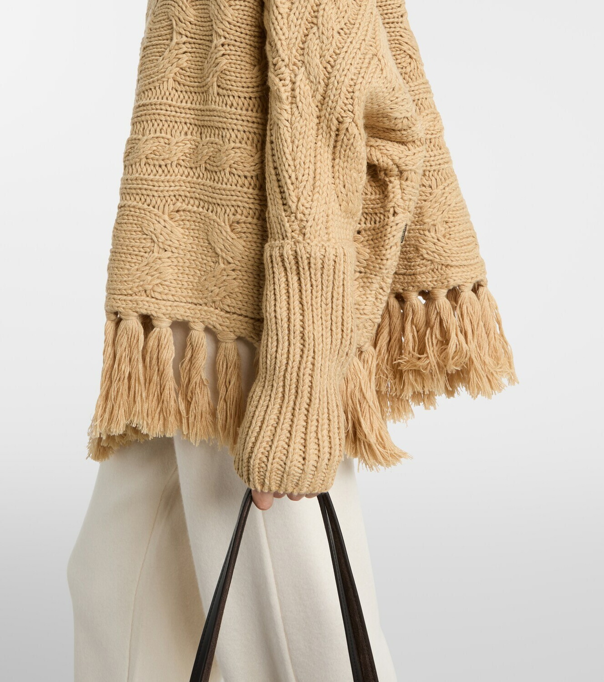 Goldbergh Asymmetric turtleneck wool-blend sweater