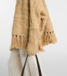 Goldbergh Asymmetric turtleneck wool-blend sweater