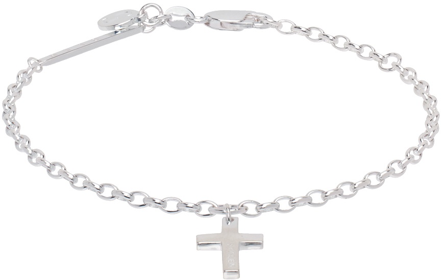 Photo: Stolen Girlfriends Club Silver Cross Bracelet