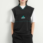 Adidas Men's Golf EQT Vest in Black/Equipment Green
