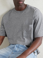 FRAME - Cotton-Jersey T-Shirt - Gray