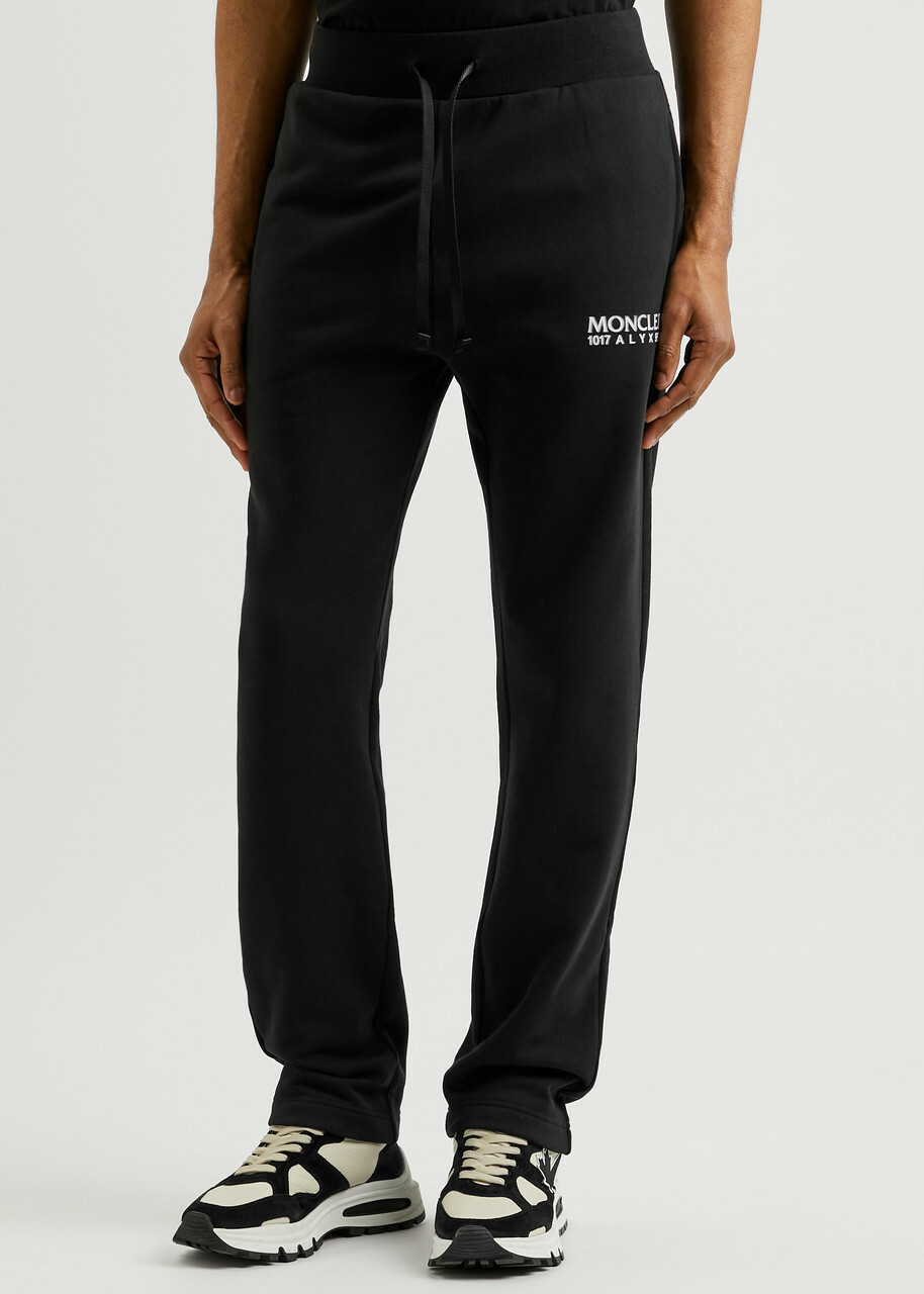 Moncler Genius 6 1017 Alyx 9SM Logo Jersey Sweatpants Black