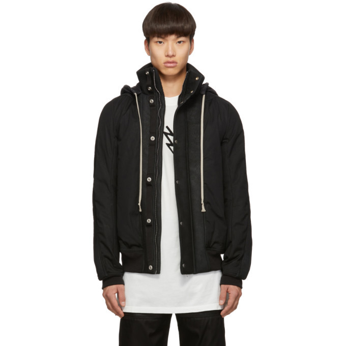 Photo: Rick Owens Black Dustulator Jacket