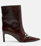 Coperni Belt leather ankle boots