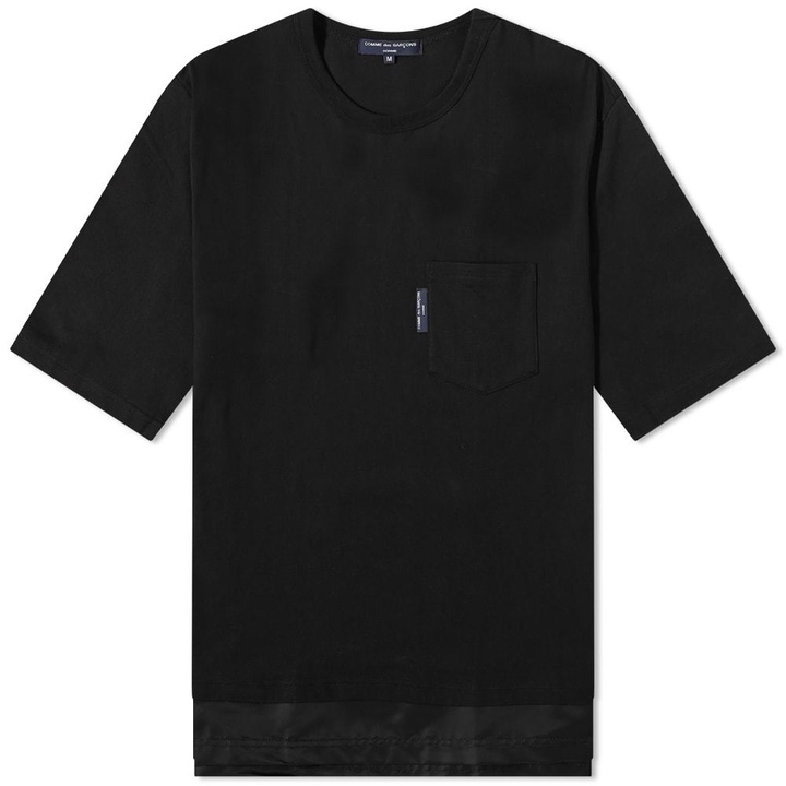 Photo: Comme des Garçons Homme Nylon Hem Pocket Tee