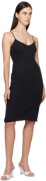 Cou Cou Black 'The Midi Slip' Midi Dress