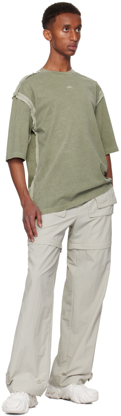 【A-COLD-WALL】GREY GREEN FACADE T-SHIRT A-COLD-WALL* Green Facade T-shirt A-Cold-Wall*