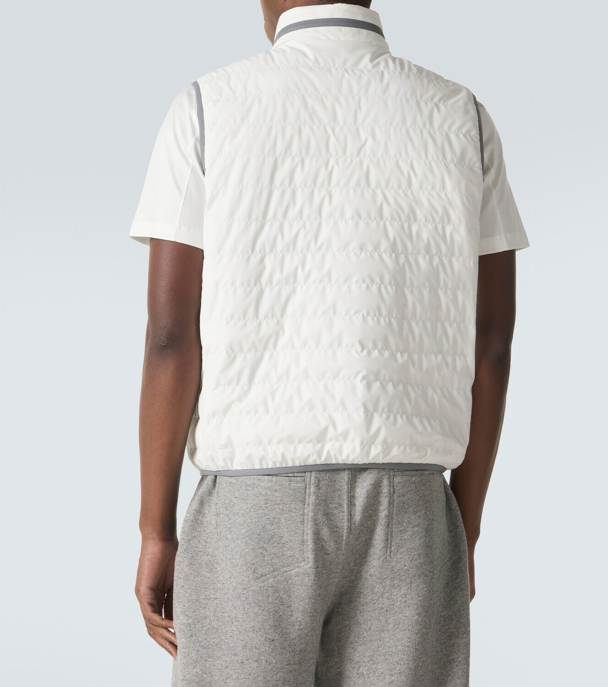 Brunello Cucinelli Logo down vest