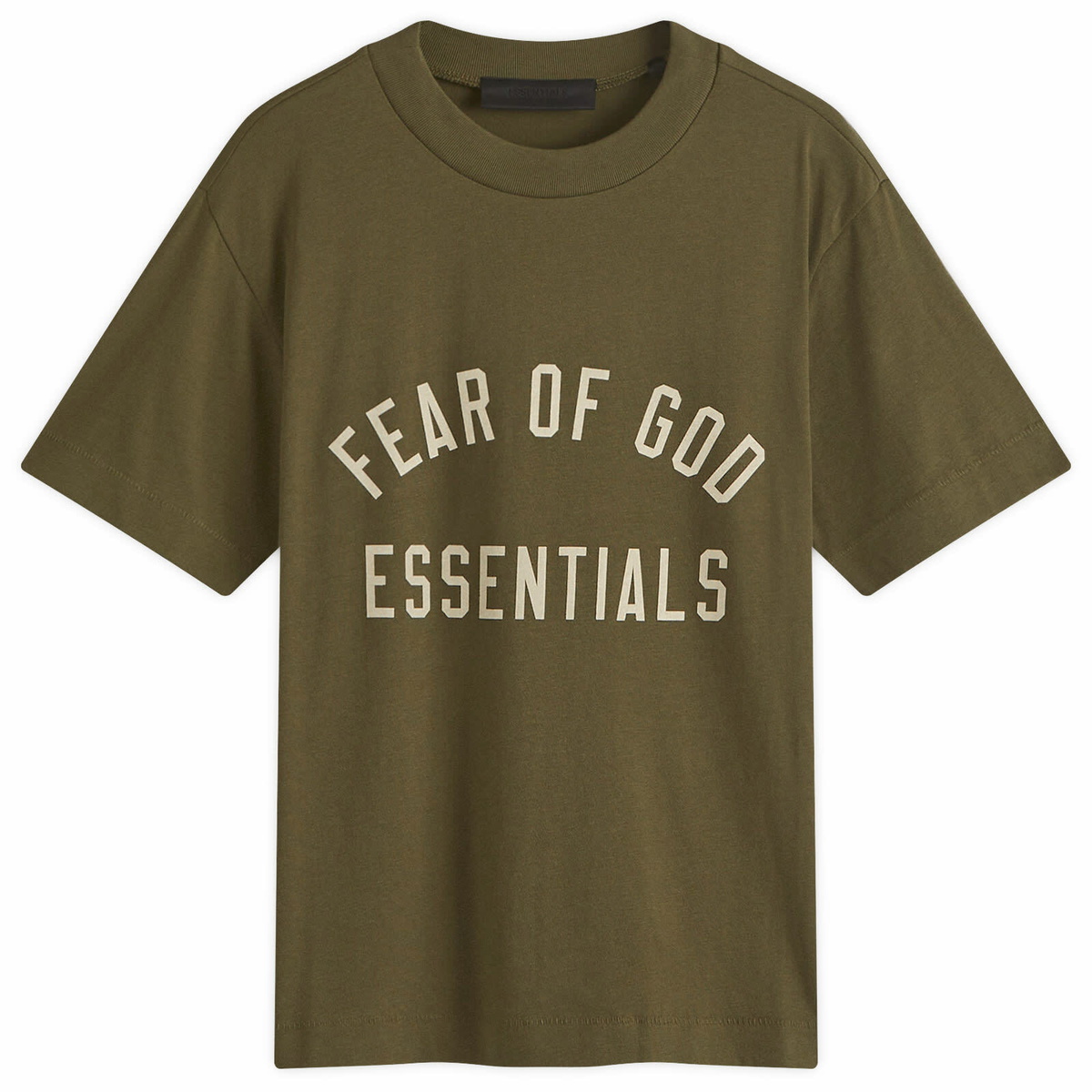 FEAR OF GOD ESSENTIALS Women's Tri-Blend Crewneck T-Shirt in