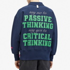 Advisory Board Crystals Men's Critical Thinking Collared Crew Jump in Navy