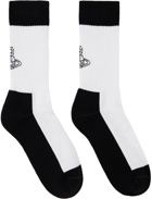 Vivienne Westwood Black & White Sporty Socks