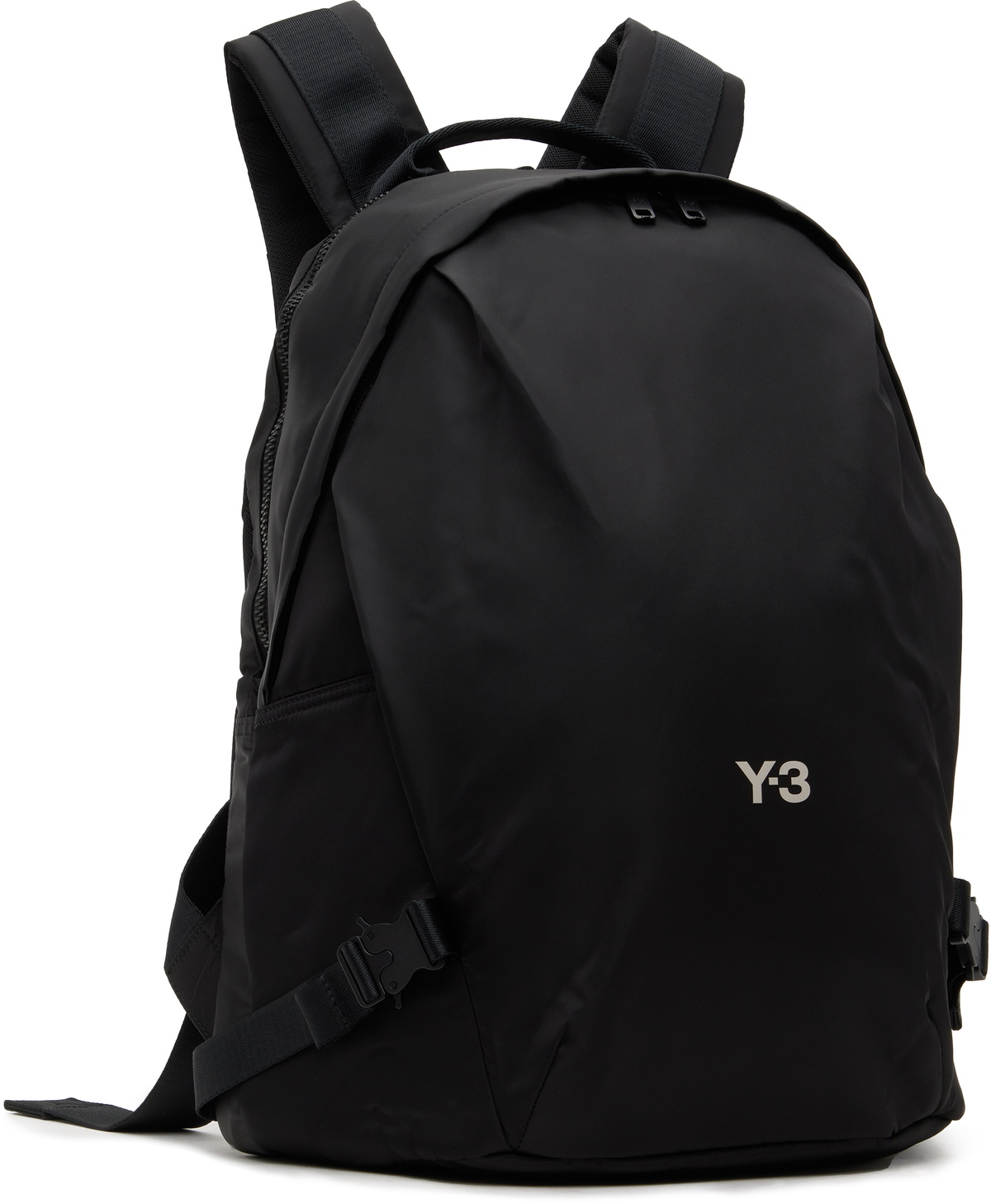 Y-3 Black Nylon Backpack