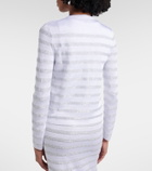 Missoni Sequined striped cardigan