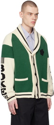 Kenzo Green Boke Boy Cardigan