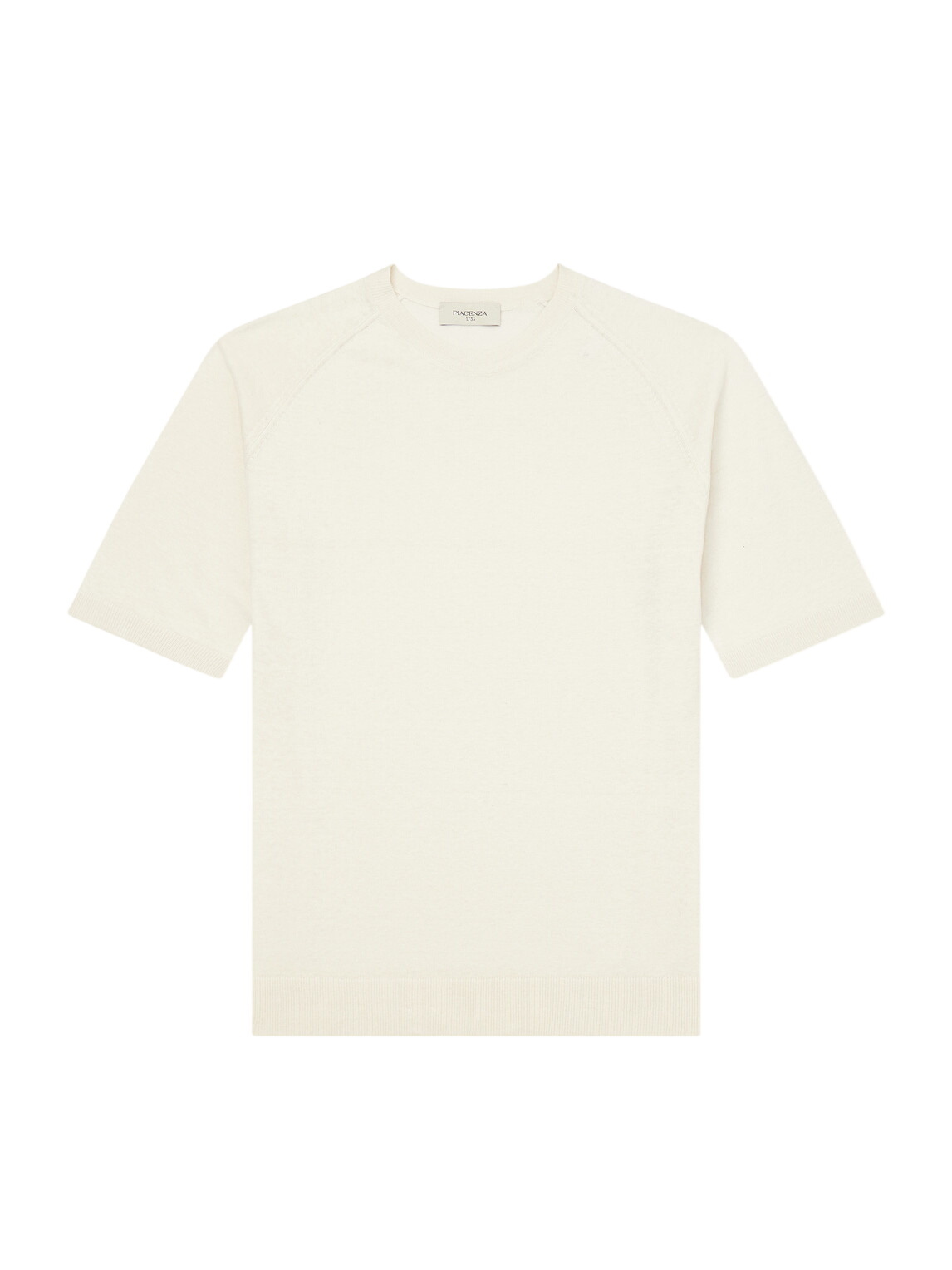 PIACENZA 1733 - Cotton T-Shirt - Neutrals Piacenza Cashmere