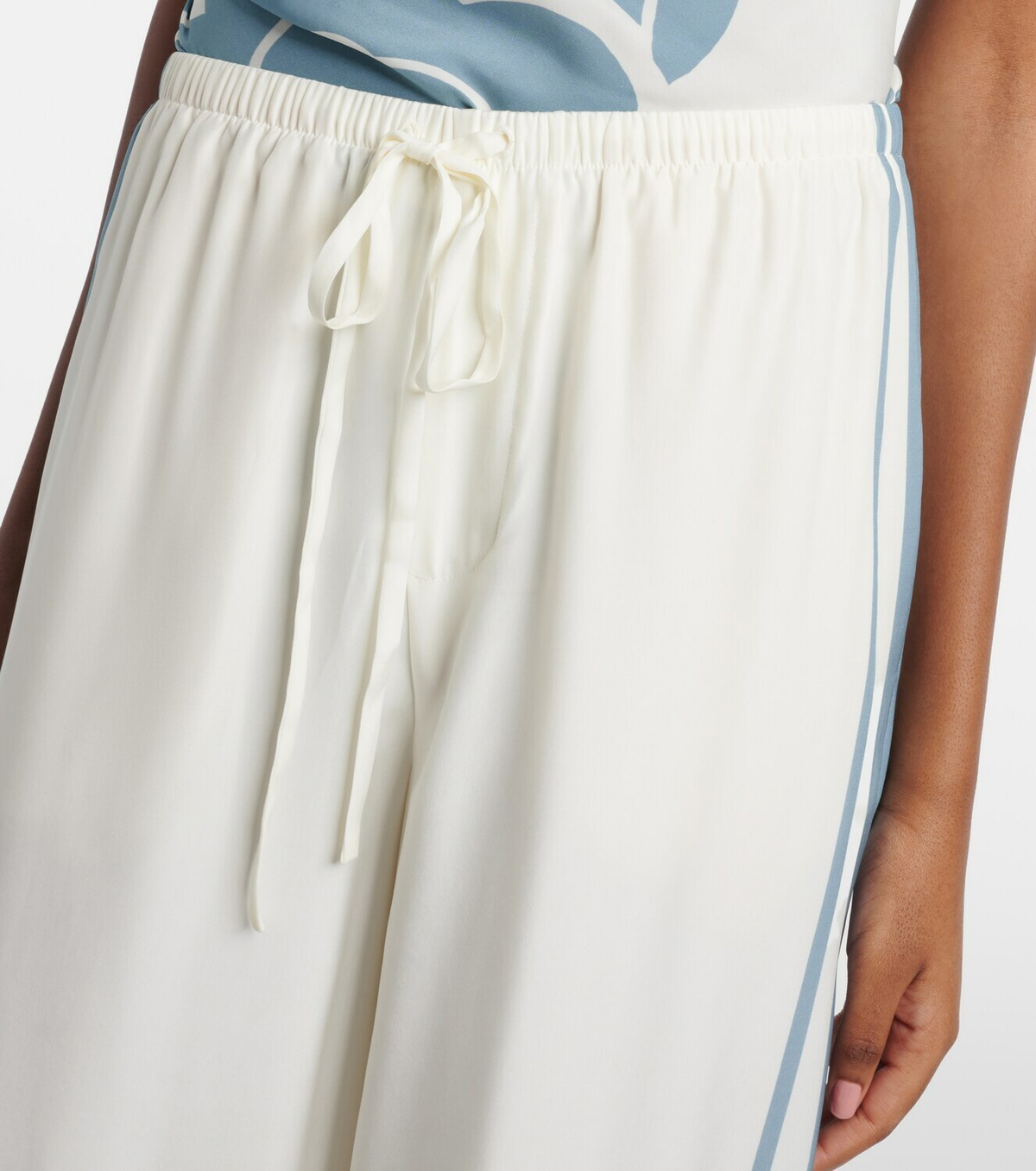 SIR Lilou silk wide-leg pants