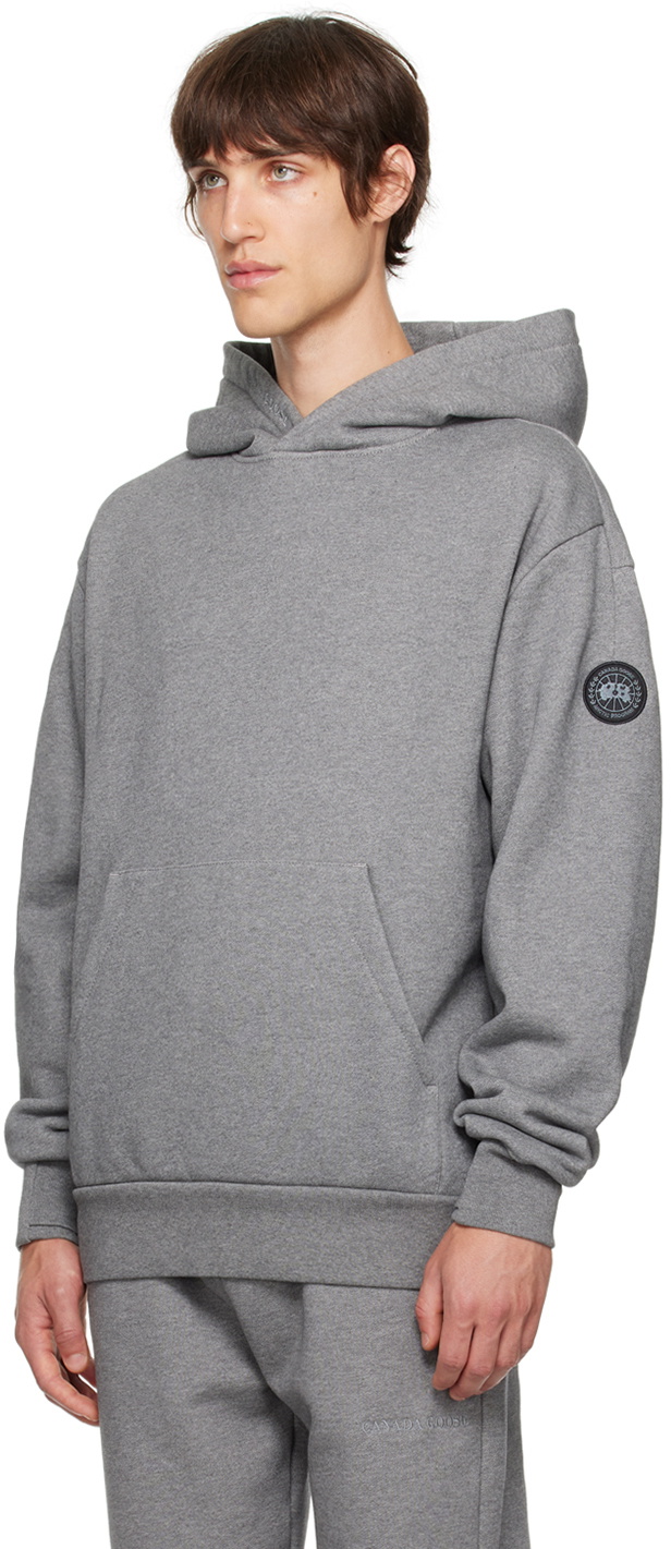 Canada Goose Gray Tobermory Heavyweight Hoodie Canada Goose