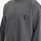Wooyoungmi Men's Washed Sweatshirt in Grey