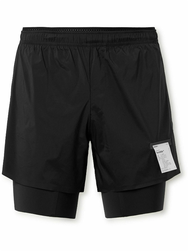 Photo: Satisfy - Straight-Leg TechSilk™ and Justice™ coldblack® Shorts - Black